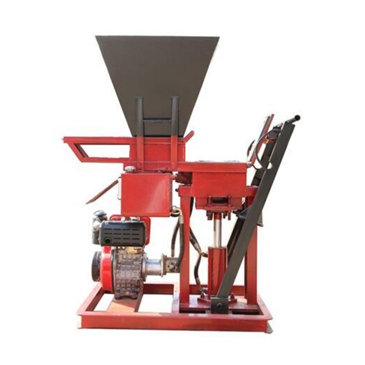 diesel interlocking brick making machine