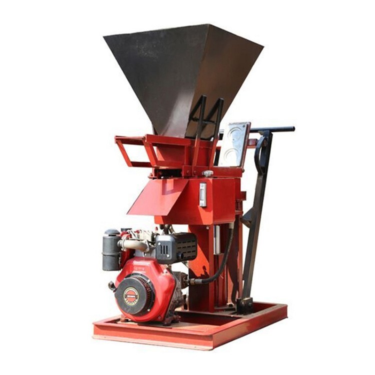 diesel interlocking brick making machine