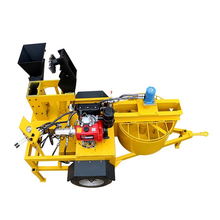 M7MI mobile interlocking soil brick making machine 
