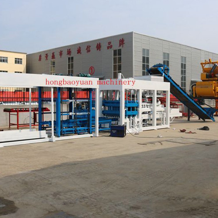Hollow Block Making Machine Manufacturers Automatic Cement Brick Making Machine