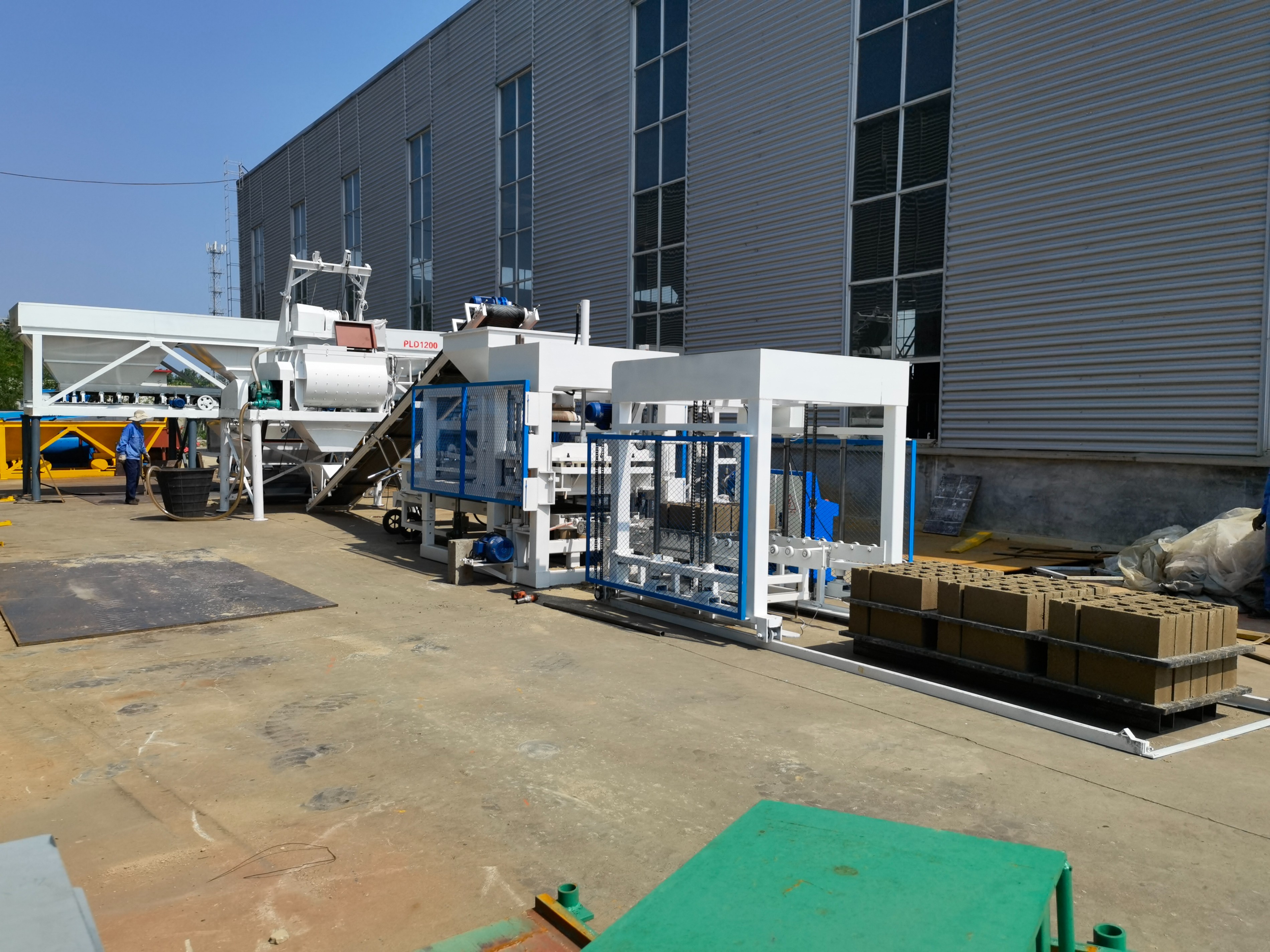 Cement Bricks Hydraulic Pressing Machine