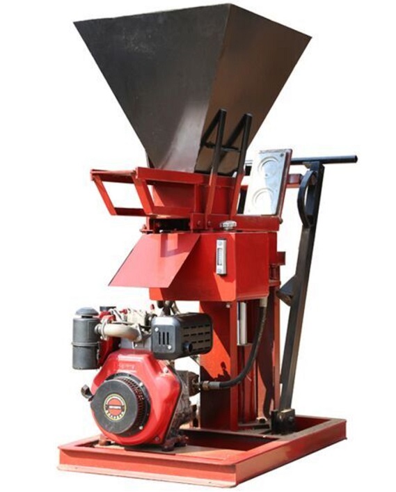 interlocking soil earth brick making machine diesel model HBY1-15 from china(图4) interlocking soil earth brick making machine diesel model HBY1-15 from china(图4)