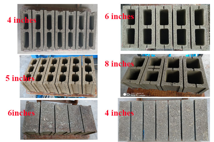 QTJ4-40 hydraulic manual blocks making machine concrete cement brick making machinery(图9)