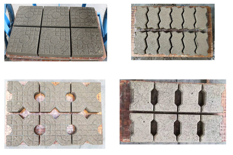 QTJ4-40 hydraulic manual blocks making machine concrete cement brick making machinery(图7)