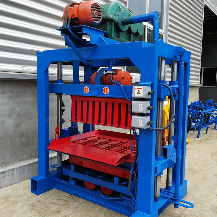 QTJ4-40 hydraulic manual blocks making machine concrete cement brick making machinery(图4)