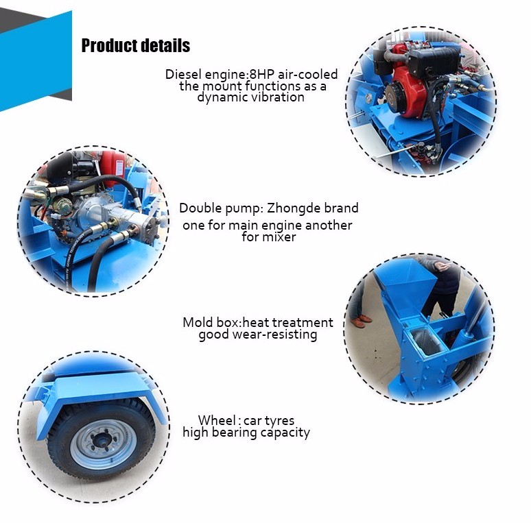 M7MI TWIN hydraform interlocking earth brick making machine (图4)